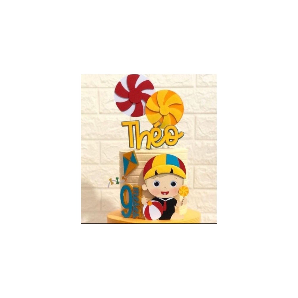 Topo de Bolo Chaves 12