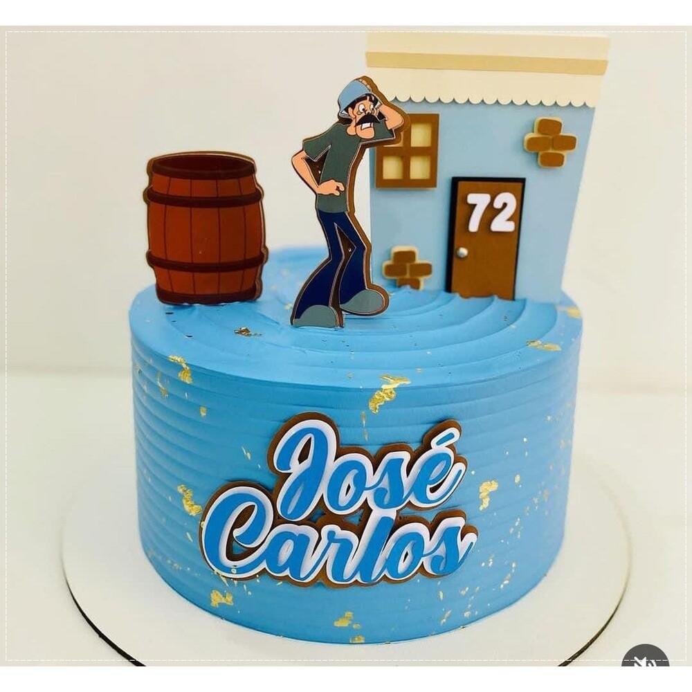 Topo de Bolo Chaves 24
