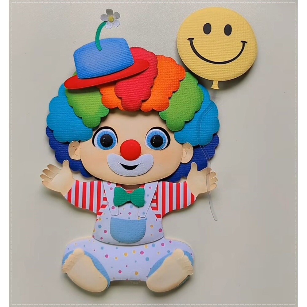 Topo de Bolo Circo 35