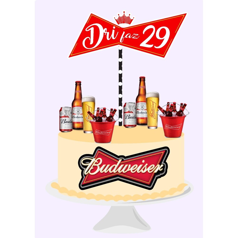 Topo de Bolo Cervejas 02