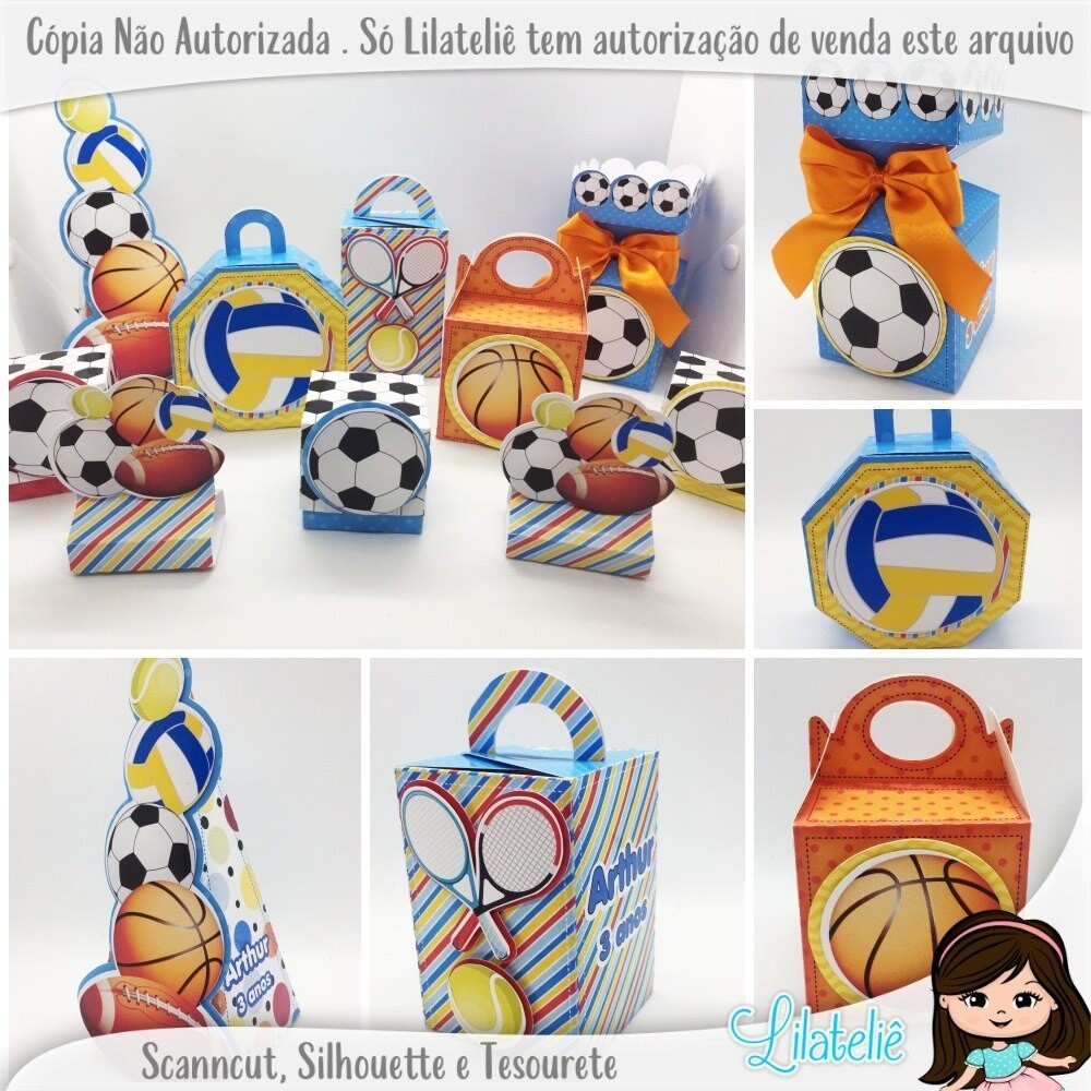 ESPORTE 1 arquivos digitais em studio silhouette