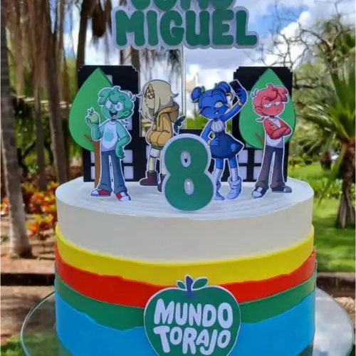 001- Topo de Bolo Arquivo Mundo Torajo