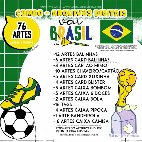 Combo Copa do Mundo