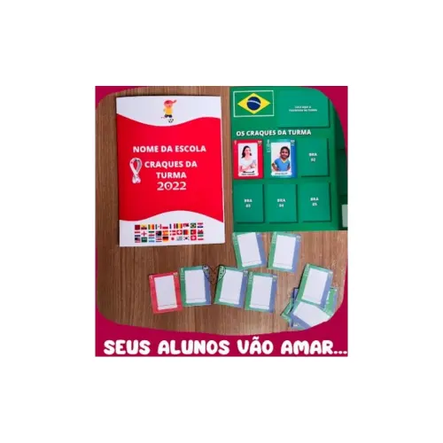 Álbum de Figurinhas Craques da Turma 2022