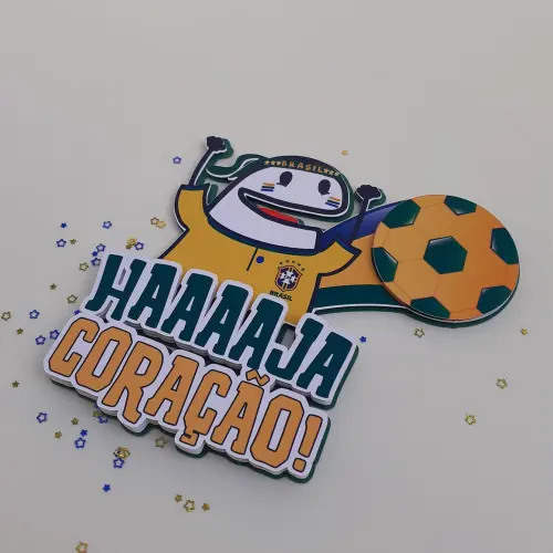 Topo de Bolo Copa do Mundo 40 para imprimir