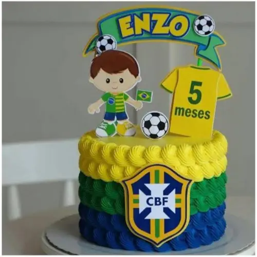 Topo de Bolo Copa do Mundo 88 para imprimir