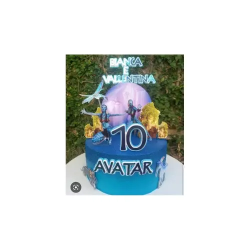 Topo de bolo 01 - Avatar  a
