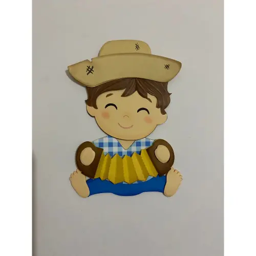 Arquivo topo de bolo BABY COM SANFONA