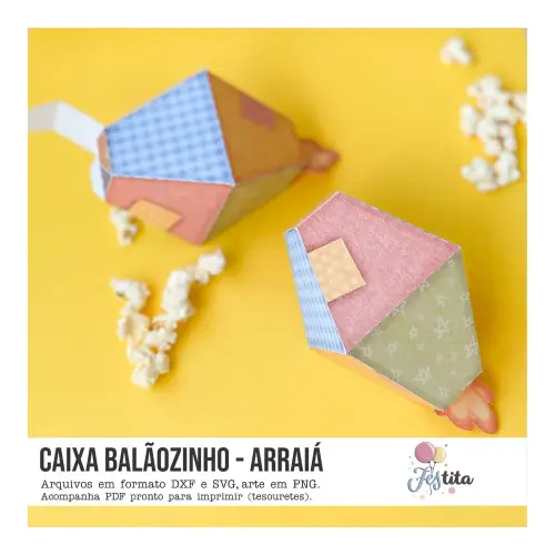 Arquivo de Corte Festa Junina - Caixa Balão