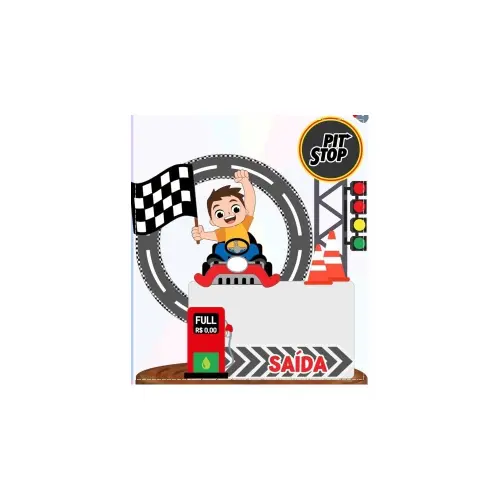 Topo de Bolo Kart 01
