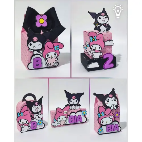 Arquivo de Corte para imprimir Kuromi V4