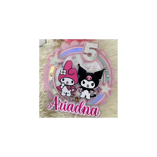 Topo de Bolo Kuromi 05