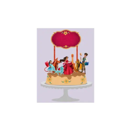Topo de Bolo Elena de Avalor 01