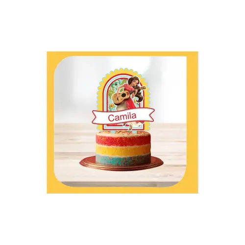 Topo de Bolo Elena de Avalor 06