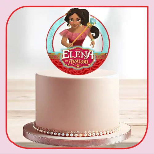 Topo de Bolo Elena de Avalor 07
