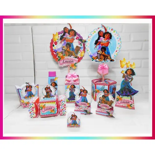 Kit festas Encanto 12 para imprimir