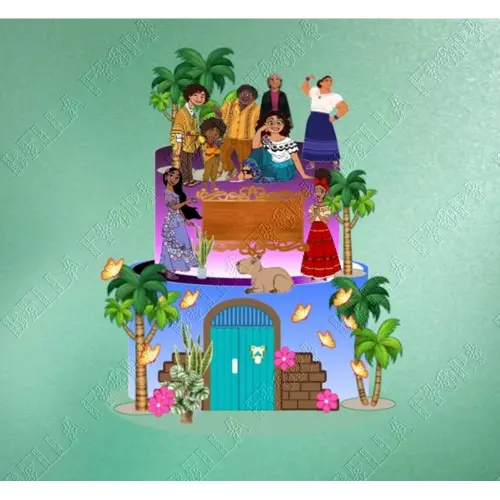 Kit festas Encanto 58 para imprimir