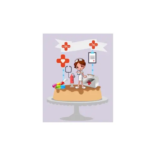 Topo de Bolo Enfermagem - Medicina 03