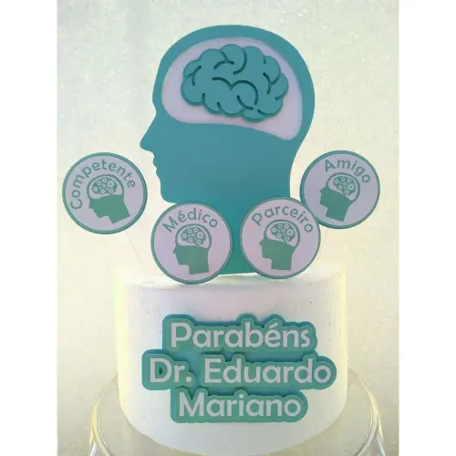 Topo de Bolo Enfermagem - Medicina 24