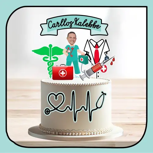 Topo de Bolo Enfermagem - Medicina 48