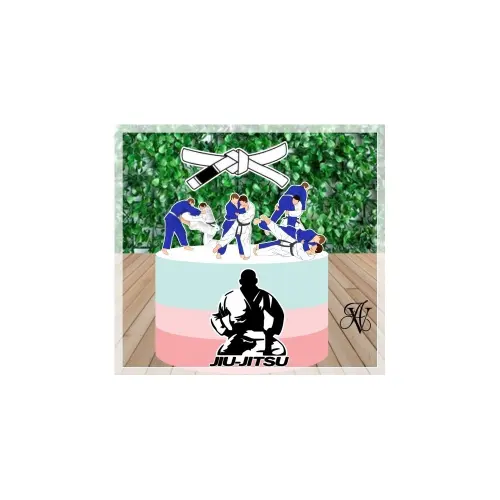 Topo de Bolo Jiu Jitsu 06