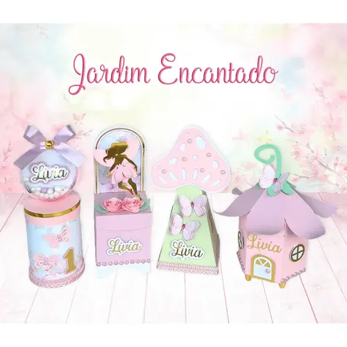 Arquivo de Corte Jardim 66 Kits Digitais para Imprimir