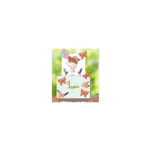 Topo de Bolo Jardim 21 Kits Digitais para Imprimir