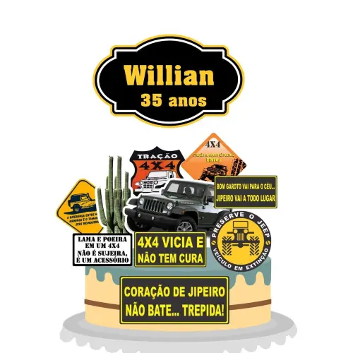 Topo de Bolo Jipe 02