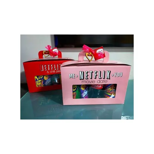Arquivo de corte Caixa momento netflix amor kit
