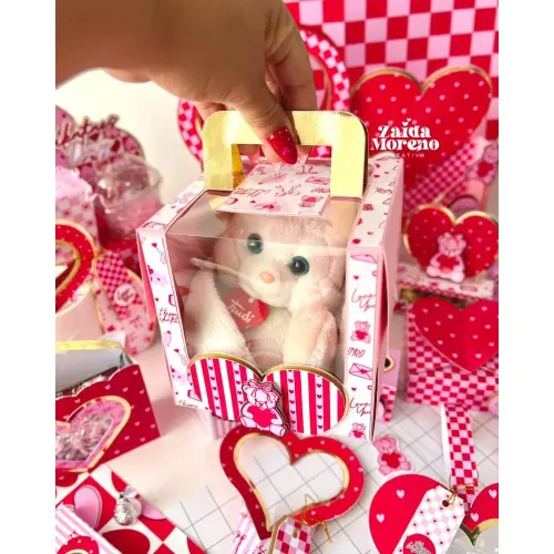 Arquivo de corte Caixa porta doces ou presentes amor