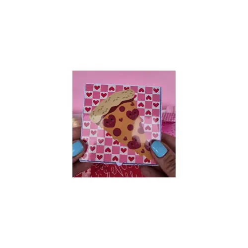 Arquivo de corte CAJITA PIZZA San Valentin