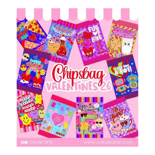 Arquivo de corte ChipsBag Valentines´26