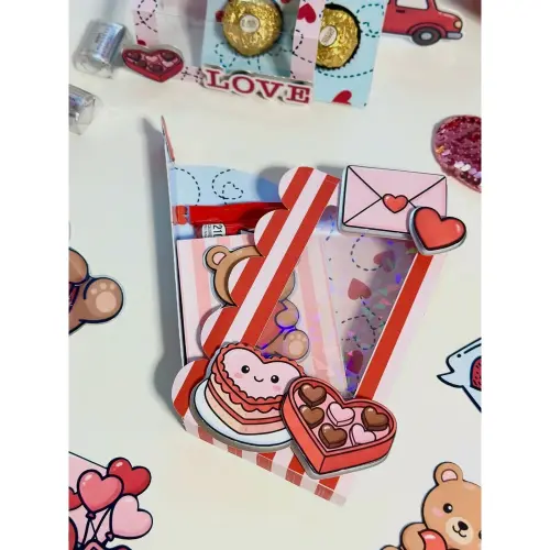 Arquivo de corte KIT KAT BOX2 love 2026