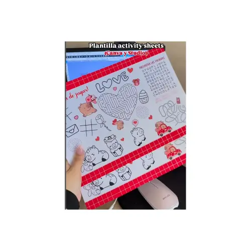 Arquivo de corte PLANTILLA ACTIVITY SHEETS