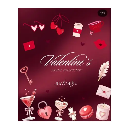 Arquivo de corte Valentines Digital Colection Studio23