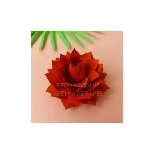 AB_KIT MOLDE flor 67_ Abelha de Papel by Ana Dantas