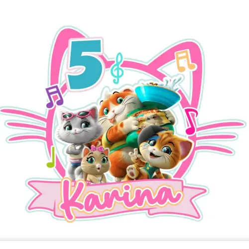Topo de Bolo 44 gatos 001