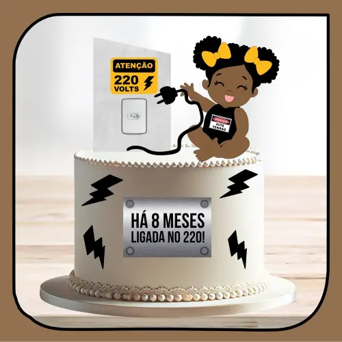 Arquivo de Corte Topo de Bolo 03 - 220 Volts a