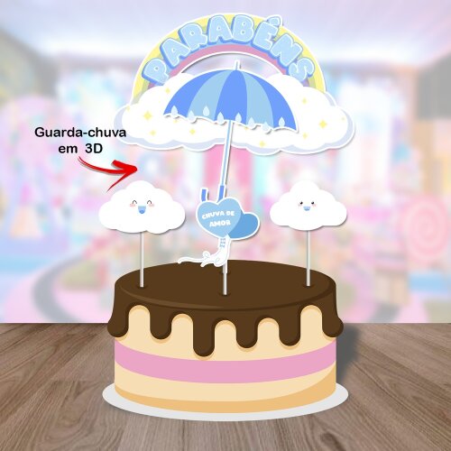 01 - Chuva de Benção (azul) a