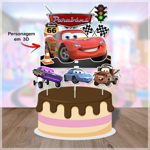 01 - Carros Disney a