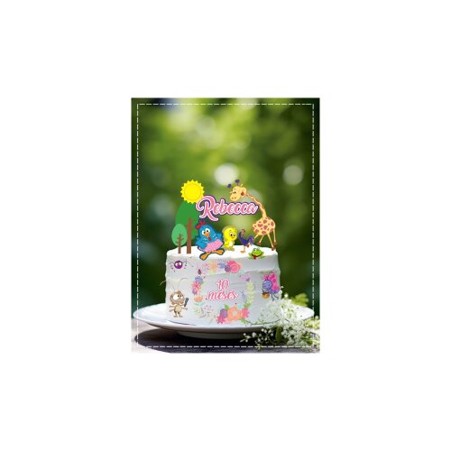 Topo de Bolo Galinha Pintadinha 06