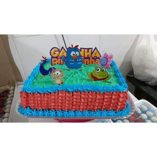 Topo de Bolo Galinha Pintadinha 31