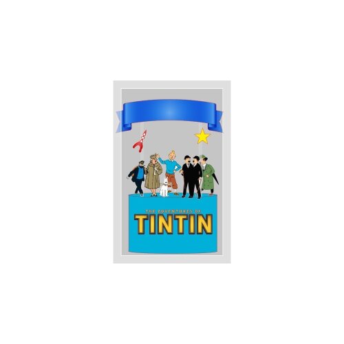 Topo de bolo 01 - As Aventuras de Tintim a