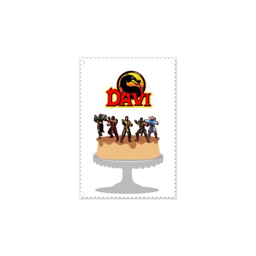Topo de Bolo Mortal Kombat 01 Arquivo digital