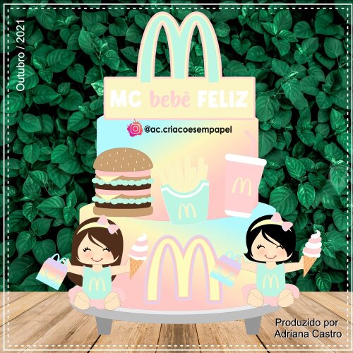 Topo de Bolo MC Donalds 04