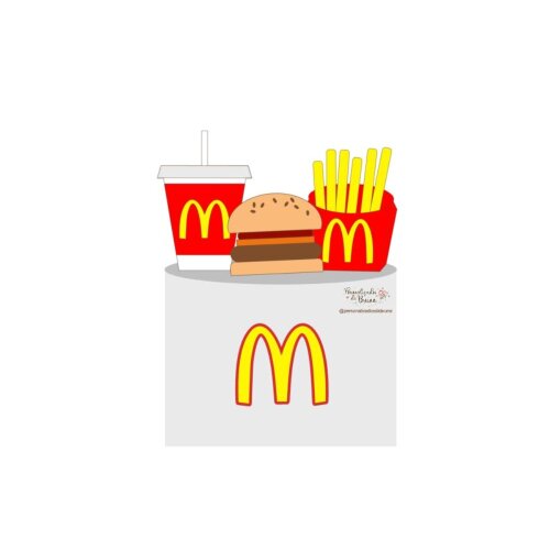 Topo de Bolo MC Donalds 14