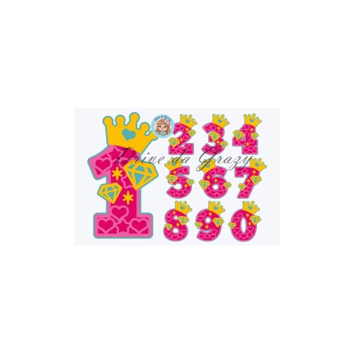 Topo de Bolo Mesversário 75 Arquivo digital