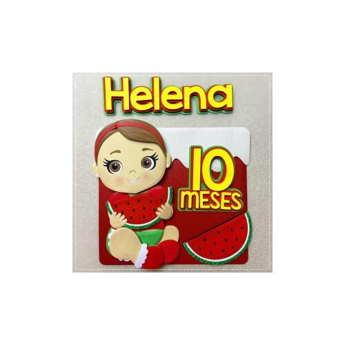 Topo de Bolo Melancia 01