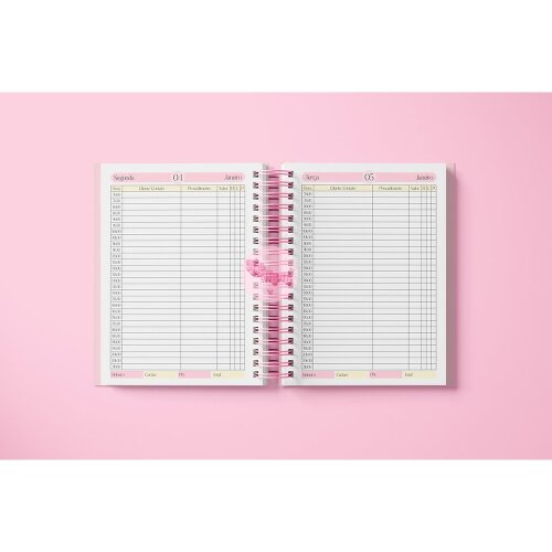 Miolo Agendamento Clientes 2027 Candy 1DPP