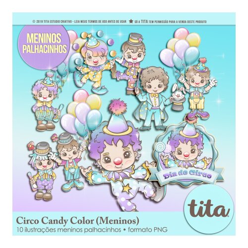 Circo Candy Color_Meninos